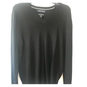 Banana Republic Merino Wool V-Neck Sweater.